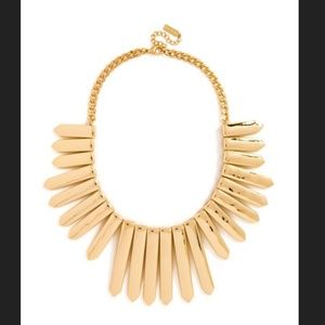 Baublebar raj gold bib necklace NWT